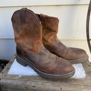 Rocky Original Ride Roper Western Cowboy Work Boots Brown FQ0001108 Men’s 13M